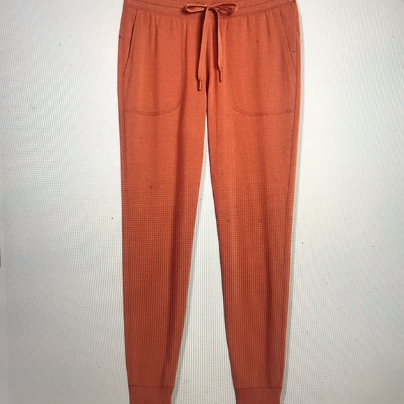 NEW Women’s Relaxed Fit Fleece Jogger Pumpkin Color Plus Size - Picture 3 of 10
